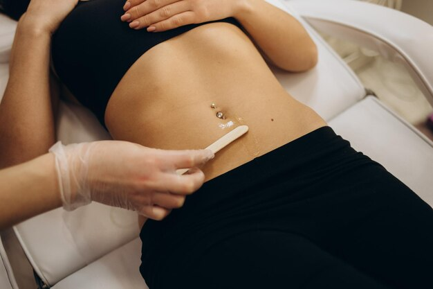 Healing process for belly button piercing